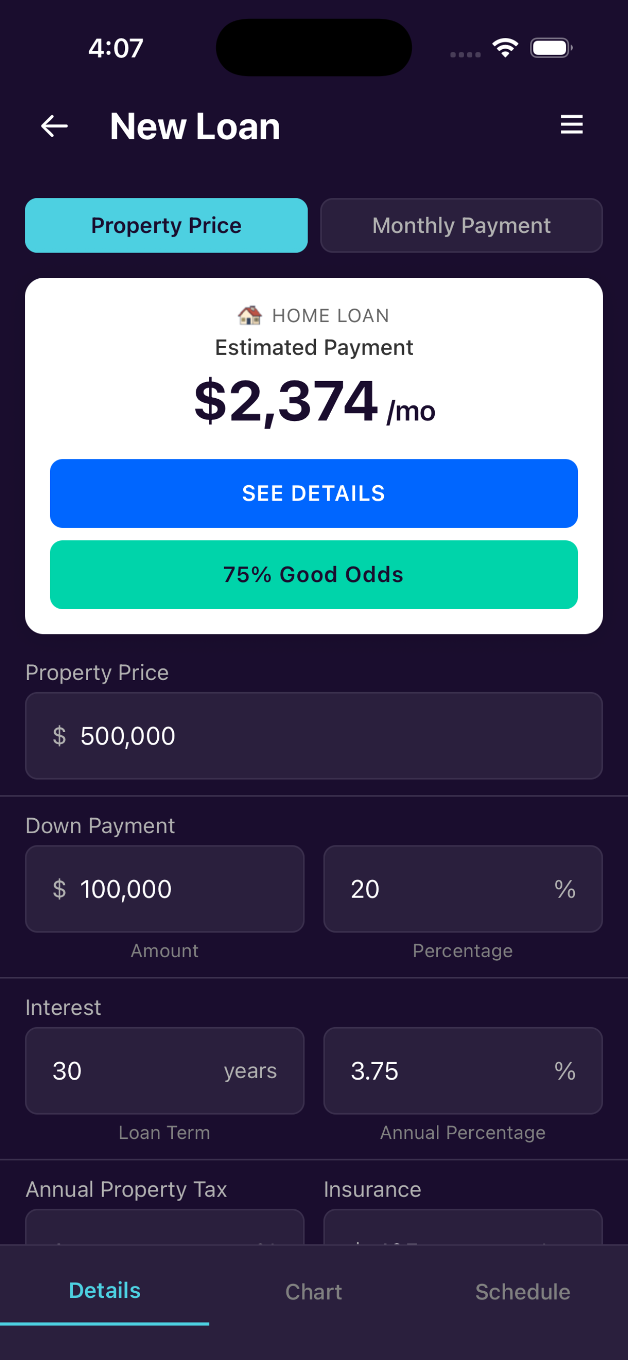 AmortiCalc screenshot 7