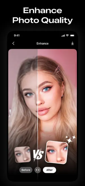 AI Photo Video Editor, Enhance iPhone screenshot 2