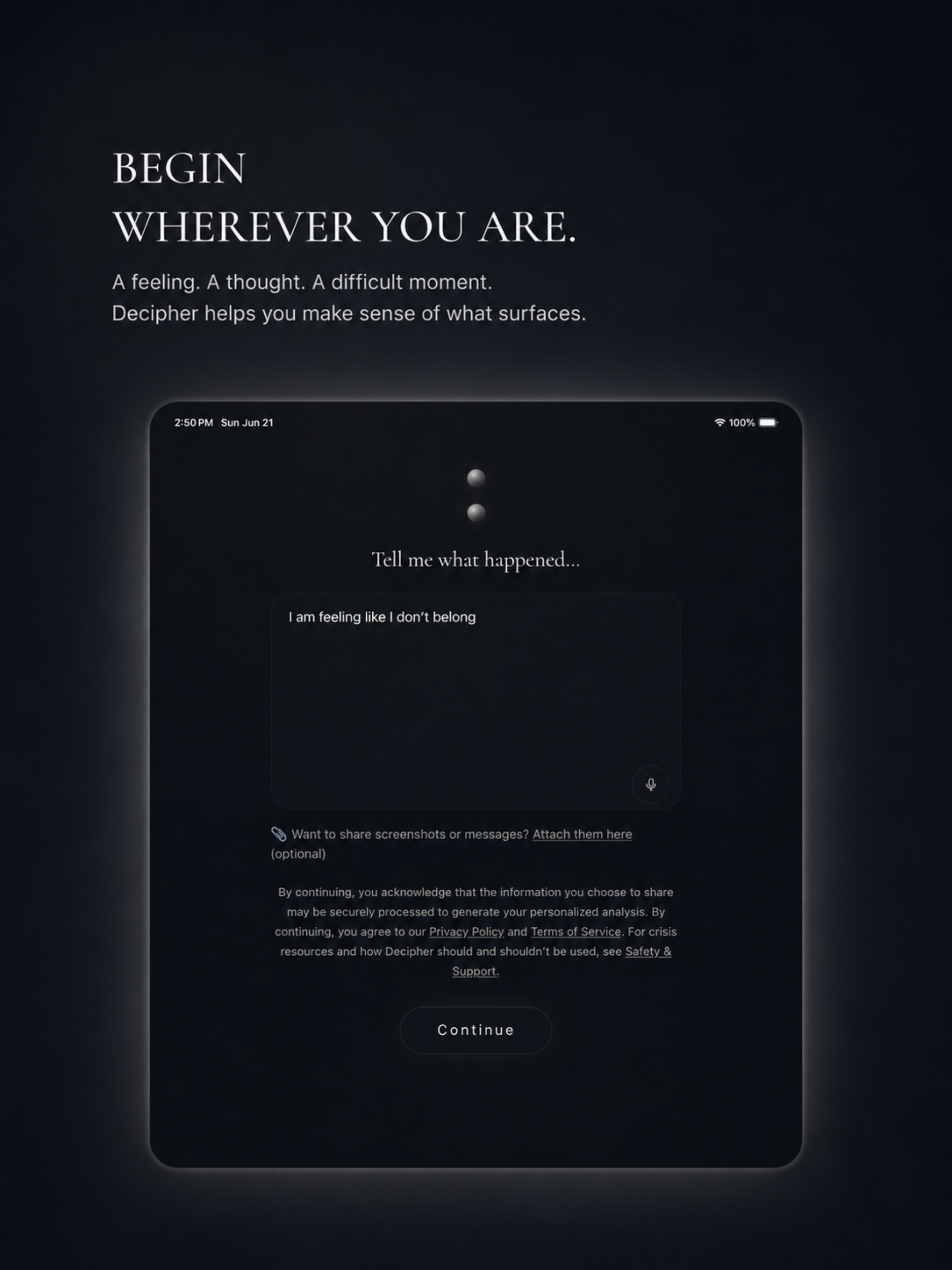 Decipher: Emotional Clarity screenshot 7