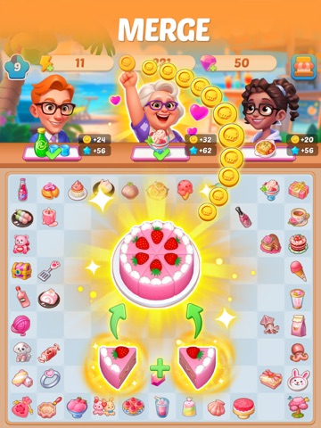Merge Cooking® iPad screenshot