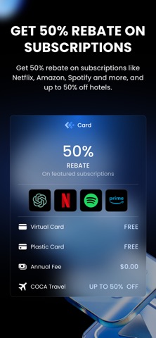 COCA: Crypto Card & Wallet Screenshot 5 of 7