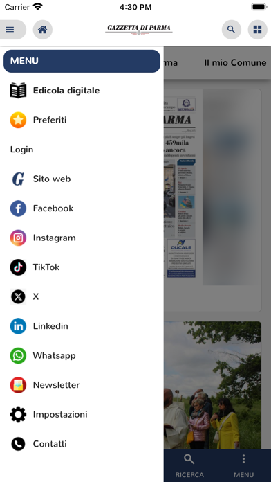 La Gazzetta di Parma Screenshot