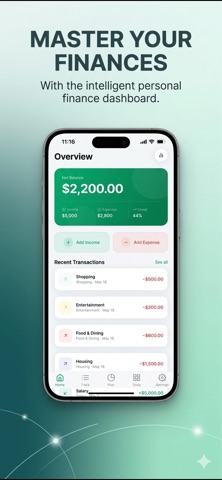 DebitWise screenshot