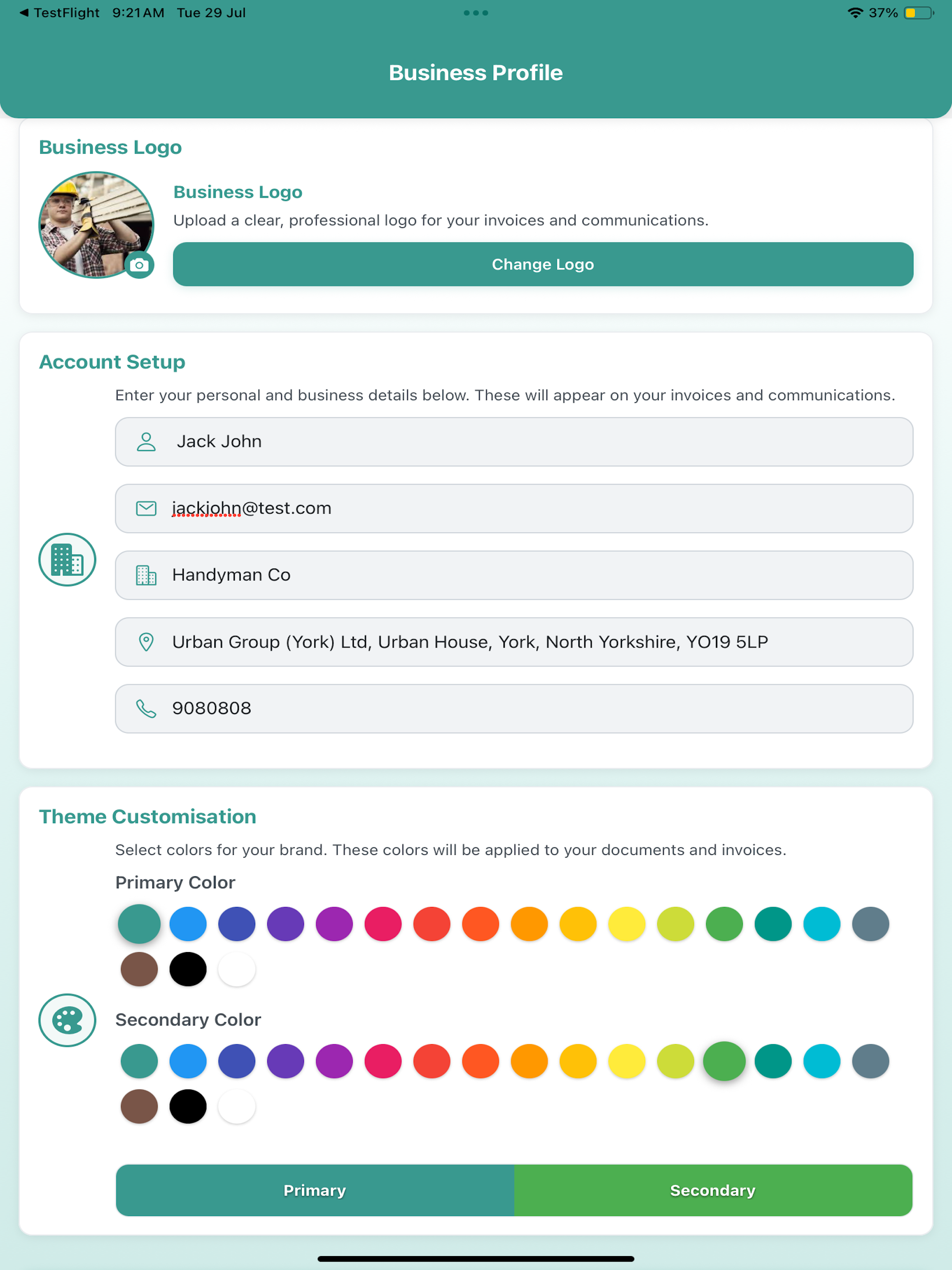Daywork Sheet screenshot 4