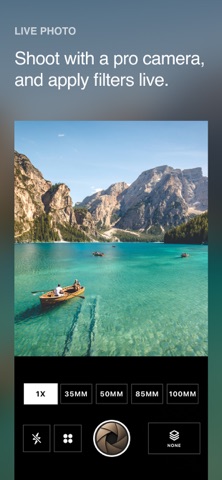 Kroma: Pro Camera & Photo iPhone screenshot