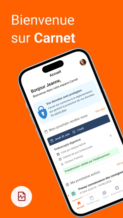 Carnet Patient