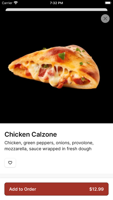 Little Villa's Pizza To Go iPhone screenshot 3 - Food & Drink app