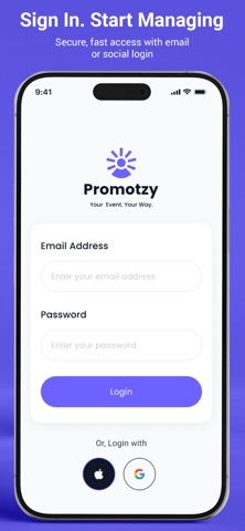 Promotzy Check In Screenshot 1 of 7