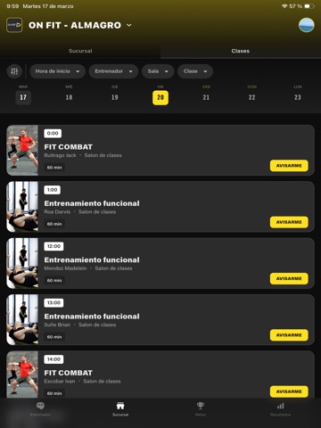 ON FIT iPad screenshot 2