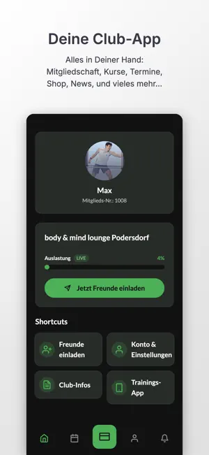 body & mind lounge screenshot 1