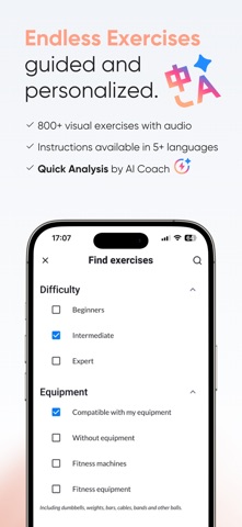 Reburn – AI Fitness Tracker iPhone screenshot