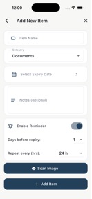 Expiry Tracker: Never Forget screenshot