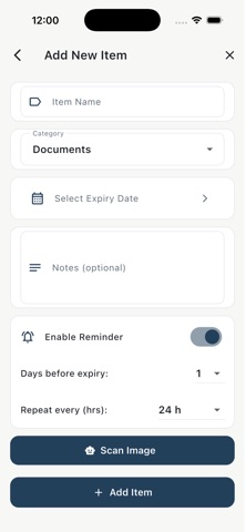 Expiry Tracker: Never Forget screenshot