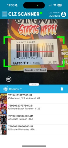 CLZ Scanner Screenshot 1 of 5