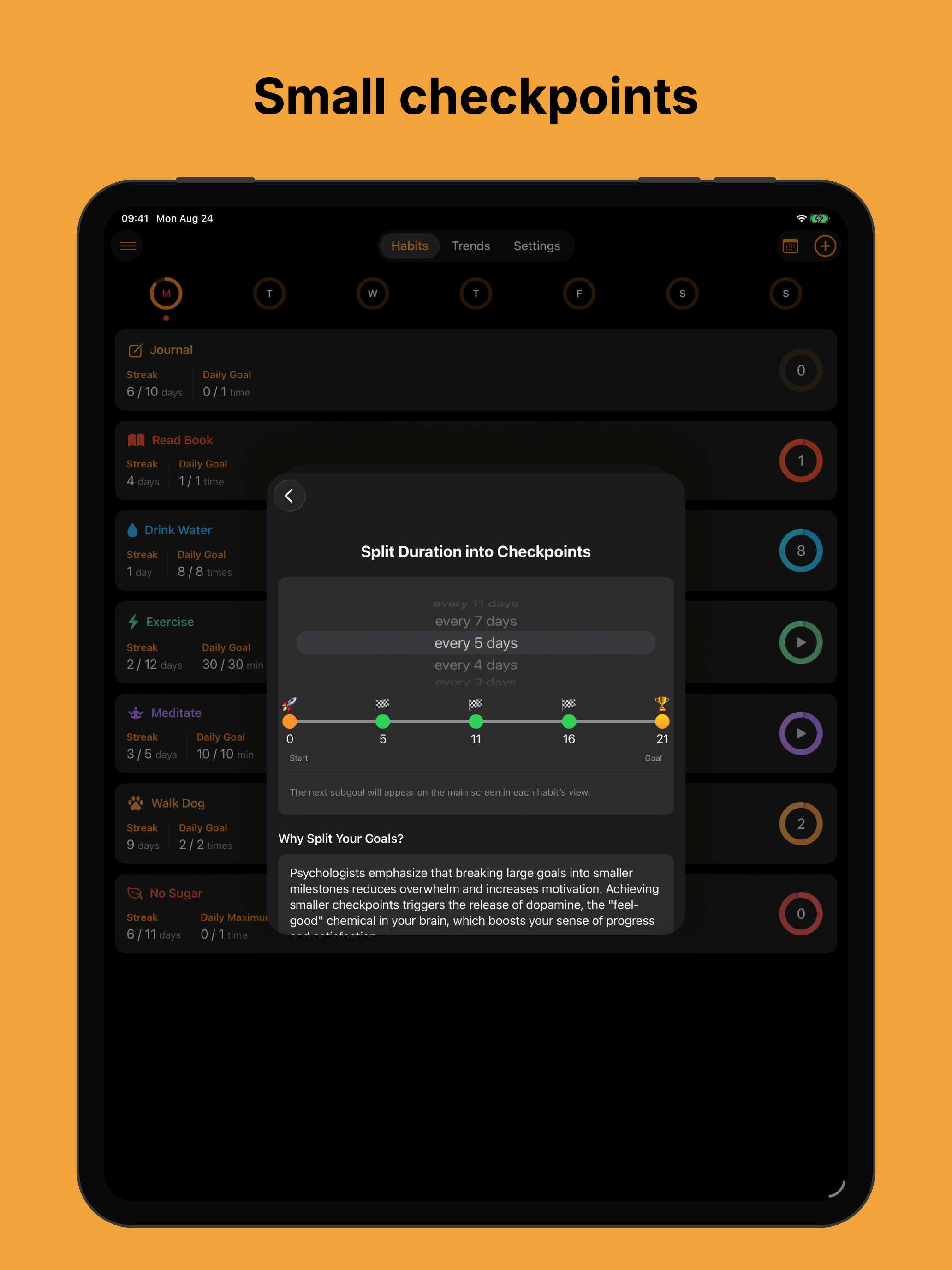 Habit Tracker EasyHabits screenshot 15