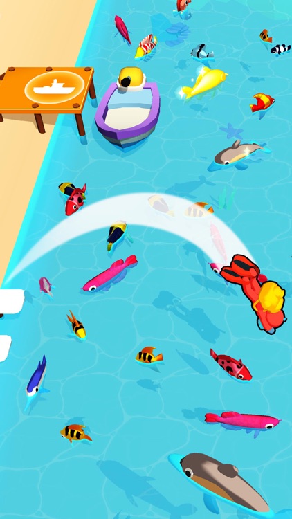 摸鱼模拟器 - 鱼塘抓鱼，模拟经营小店 screenshot-3