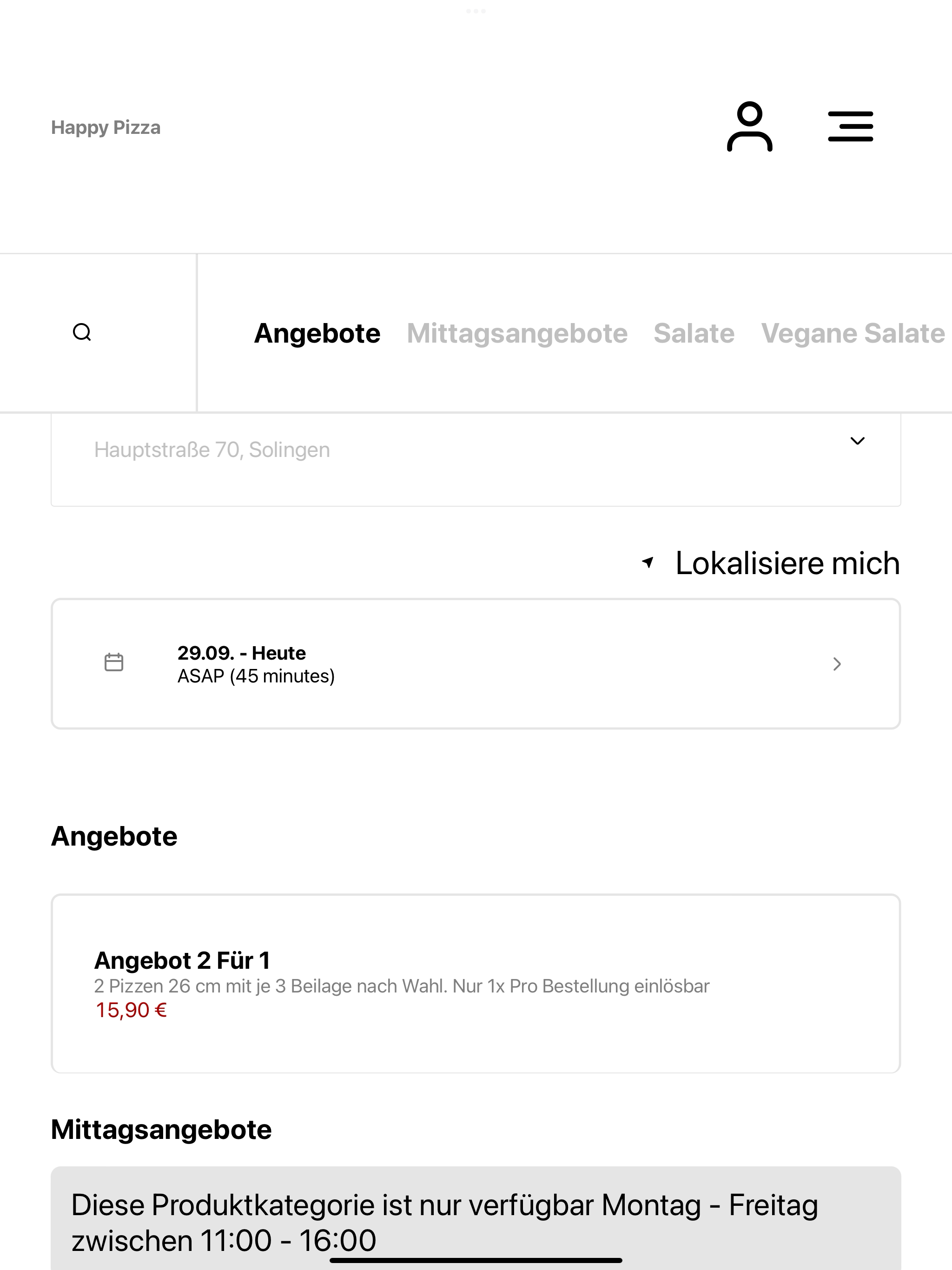 Happy Pizza Solingen