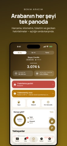 Benim Aracım iPhone screenshot