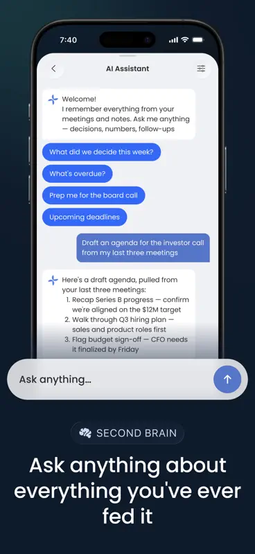 Astari - Voice AI Note Taker screenshot 4 of 8