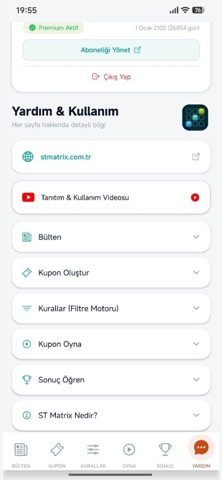 ST Matrix - Spor Toto Asistanı iPhone screenshot