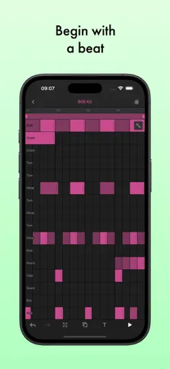 Captura de pantalla de Ableton Note en iPhone 1