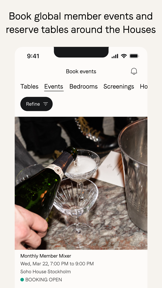 Soho House screenshot