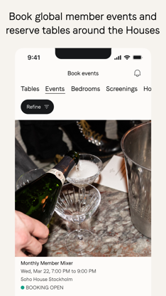 Soho House screenshot 4