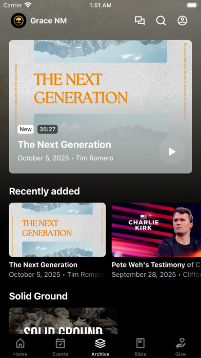 GraceNM iPhone screenshot 3 - Education app