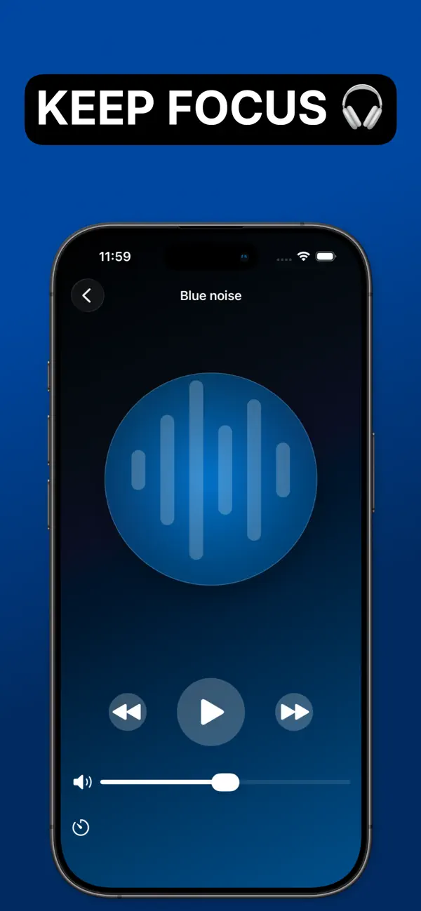 #3. ADHD Noises - Focus & Sleep (iOS) 由: Natalia Jakubczyk-Gajewska