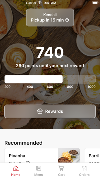 Bocas Grill To Go iPhone screenshot 1 - Food & Drink app