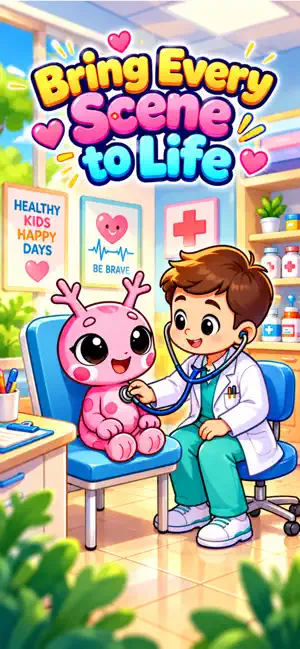 Animal Hospital: Coloring Game screenshot 2