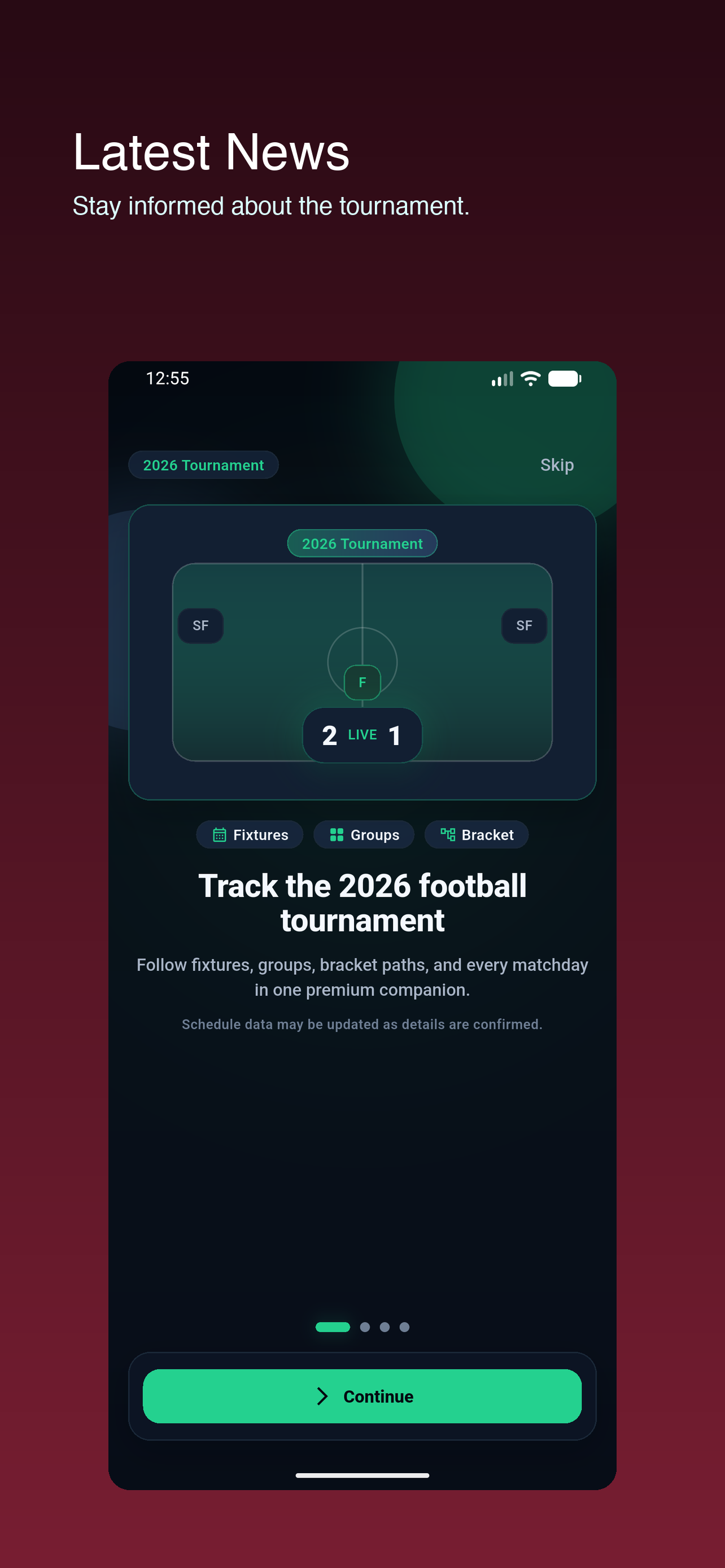 Football 2026 Match Tracker