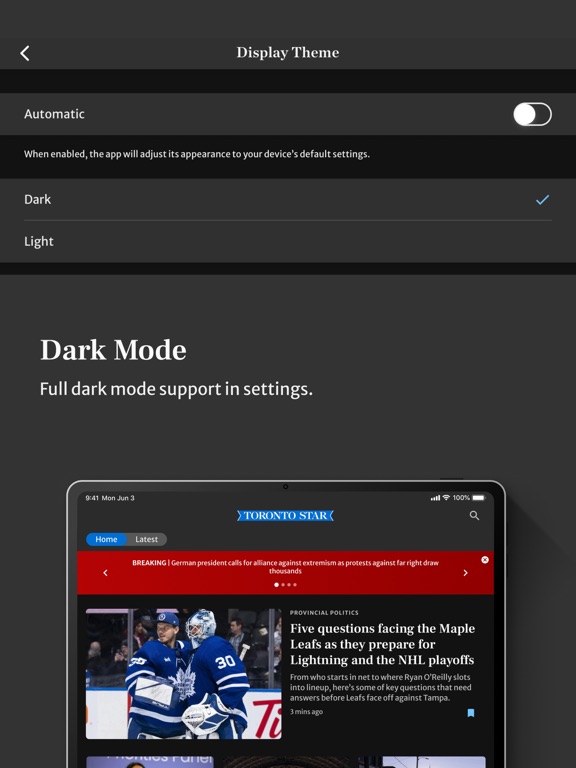 Toronto Star iPad screenshot 10 - Magazines & Newspapers app