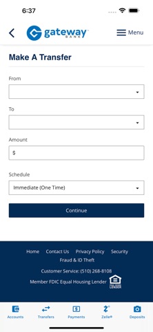 Gateway Mobile App Screenshot 4 of 5
