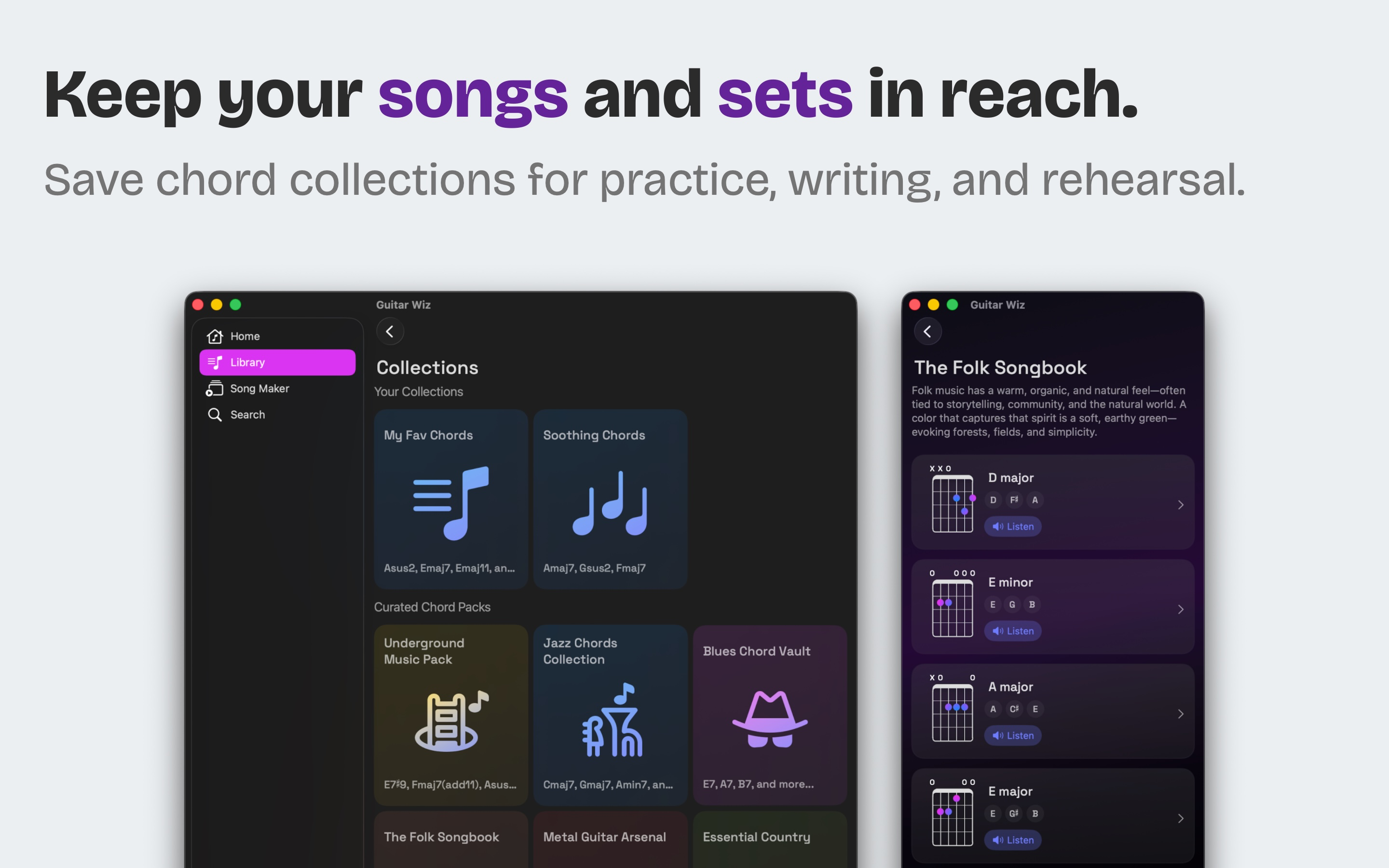 Guitar Wiz - Tuner & Chords screenshot 20