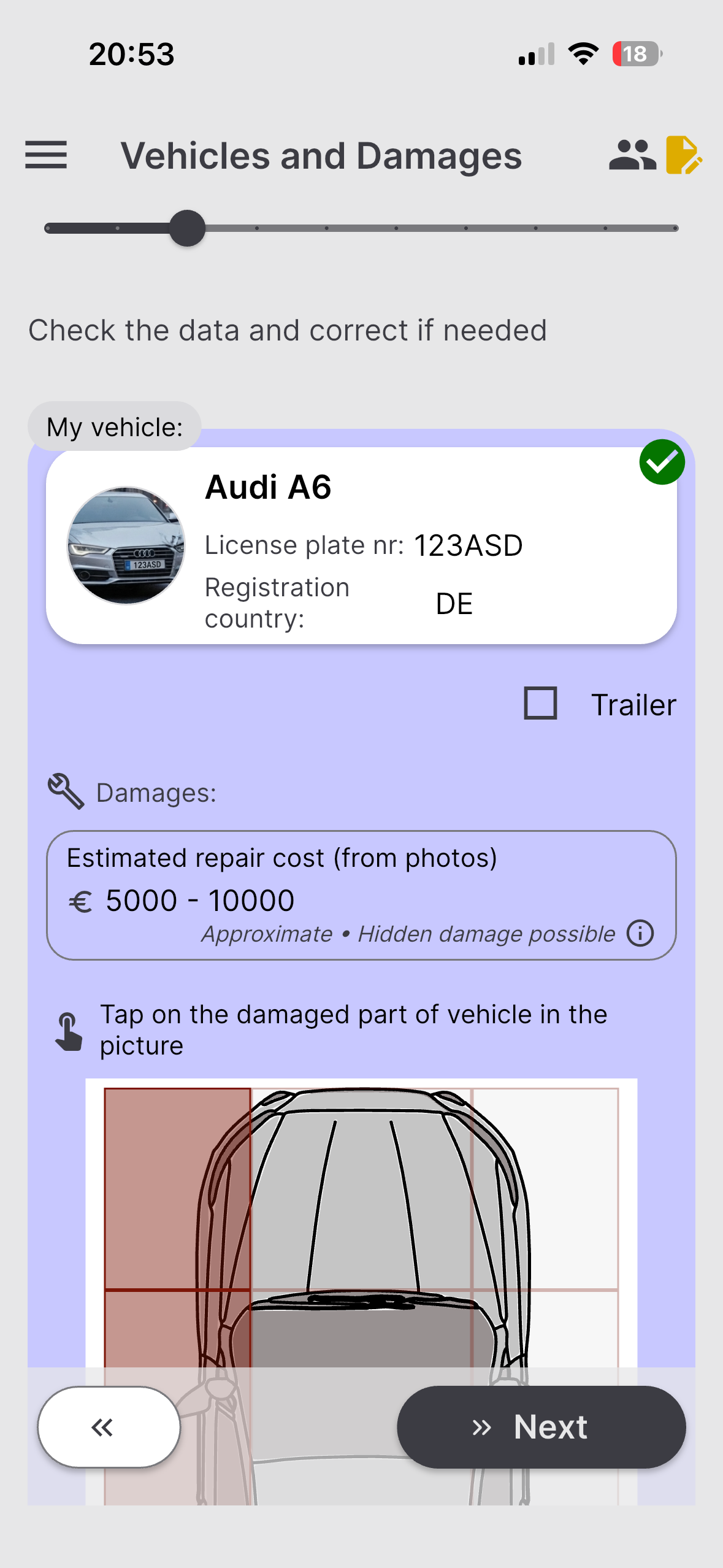 Minsas: EU Accident Report screenshot 6