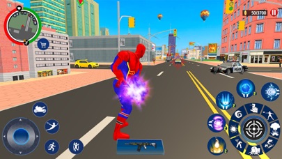 Super Spider Rope Hero: Police Screenshot
