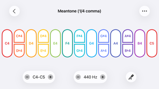 iPegs iPhone screenshot 3 - Music app