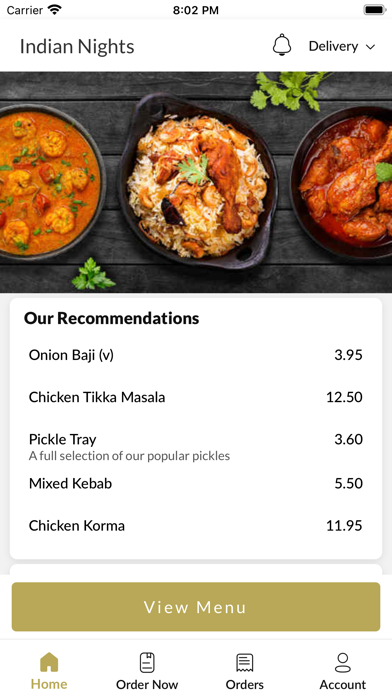 Indian Nights Nottingham Screenshot