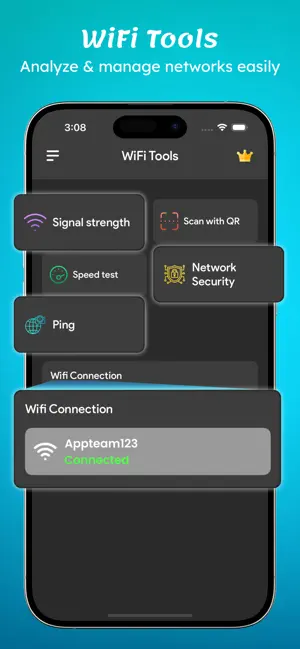 Wifi Analyzer Analyze Network screenshot 1