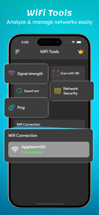 Wifi Analyzer Analyze Network Screenshot 1 of 5