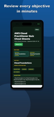 AWS Cloud Practitioner Quiz screenshot