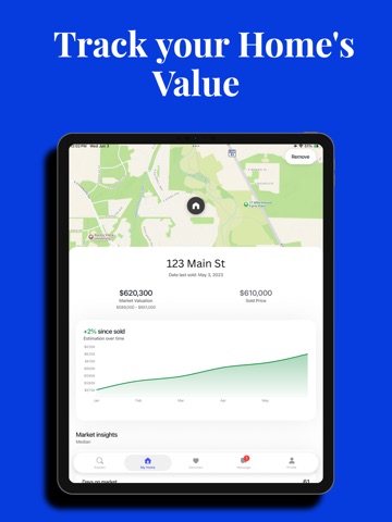 Go Real Estate App iPad screenshot