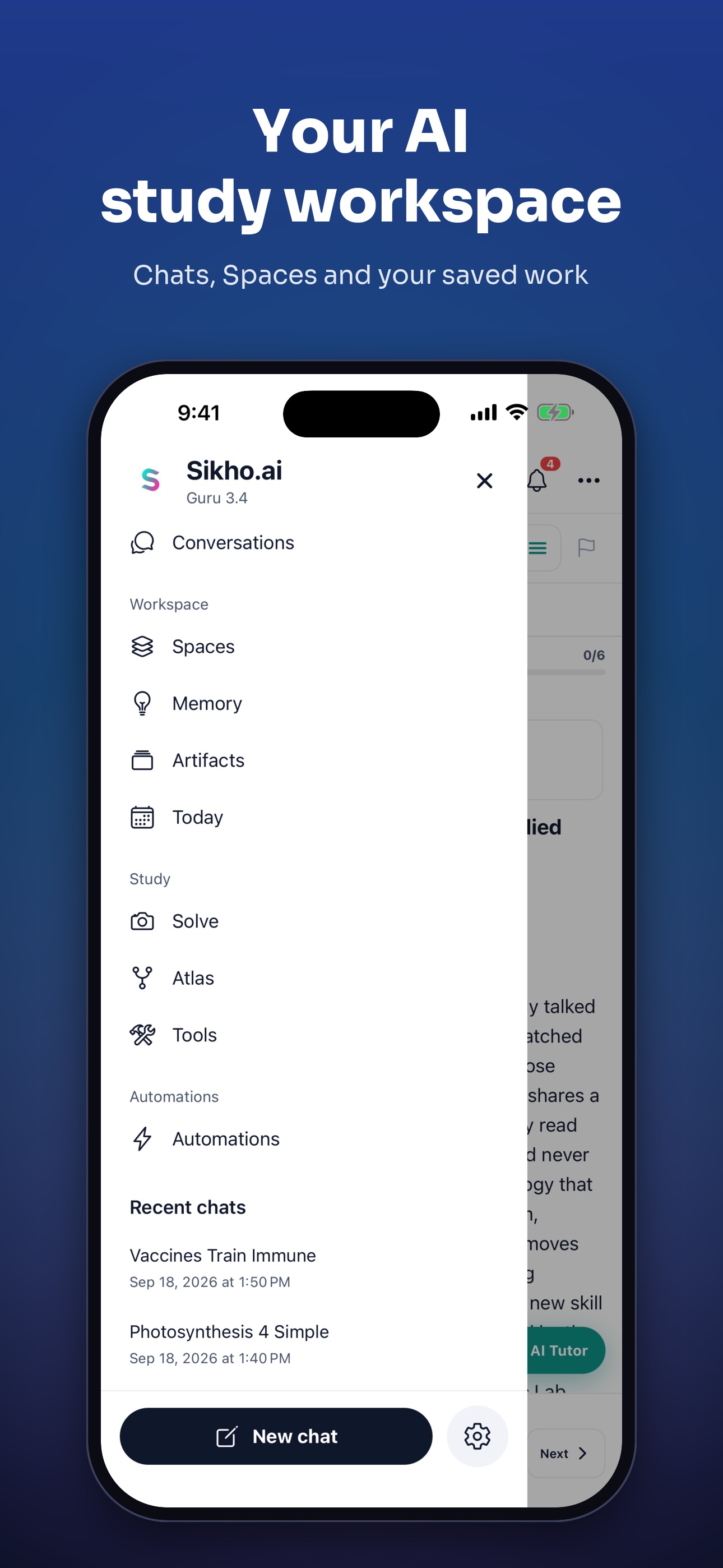 Screenshot 8 of Sikho.ai: AI Tutor & Courses