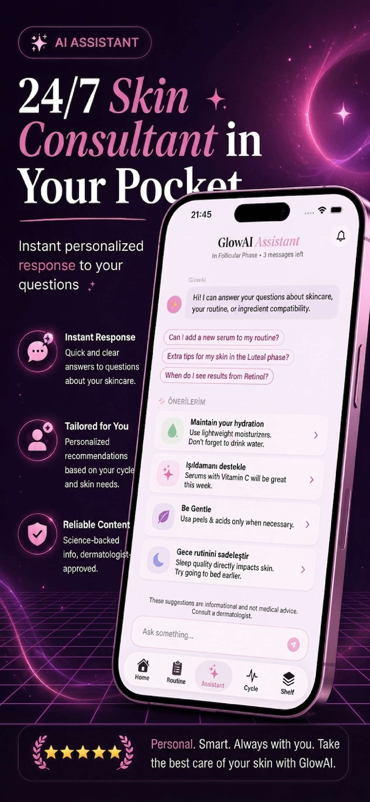GlowPlan screenshot 3