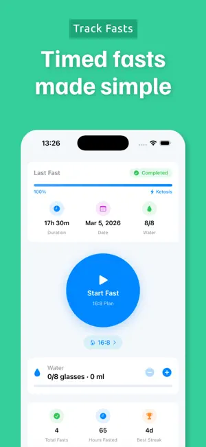 FastSloth: Fasting Tracker screenshot 2