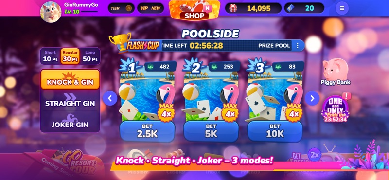 Gin Rummy Go: Card Game Online screenshot 4