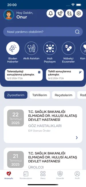 e-Nabız iPhone screenshot 4