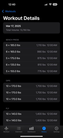 Liftiq: Workout Tracker Screenshot 2 of 4
