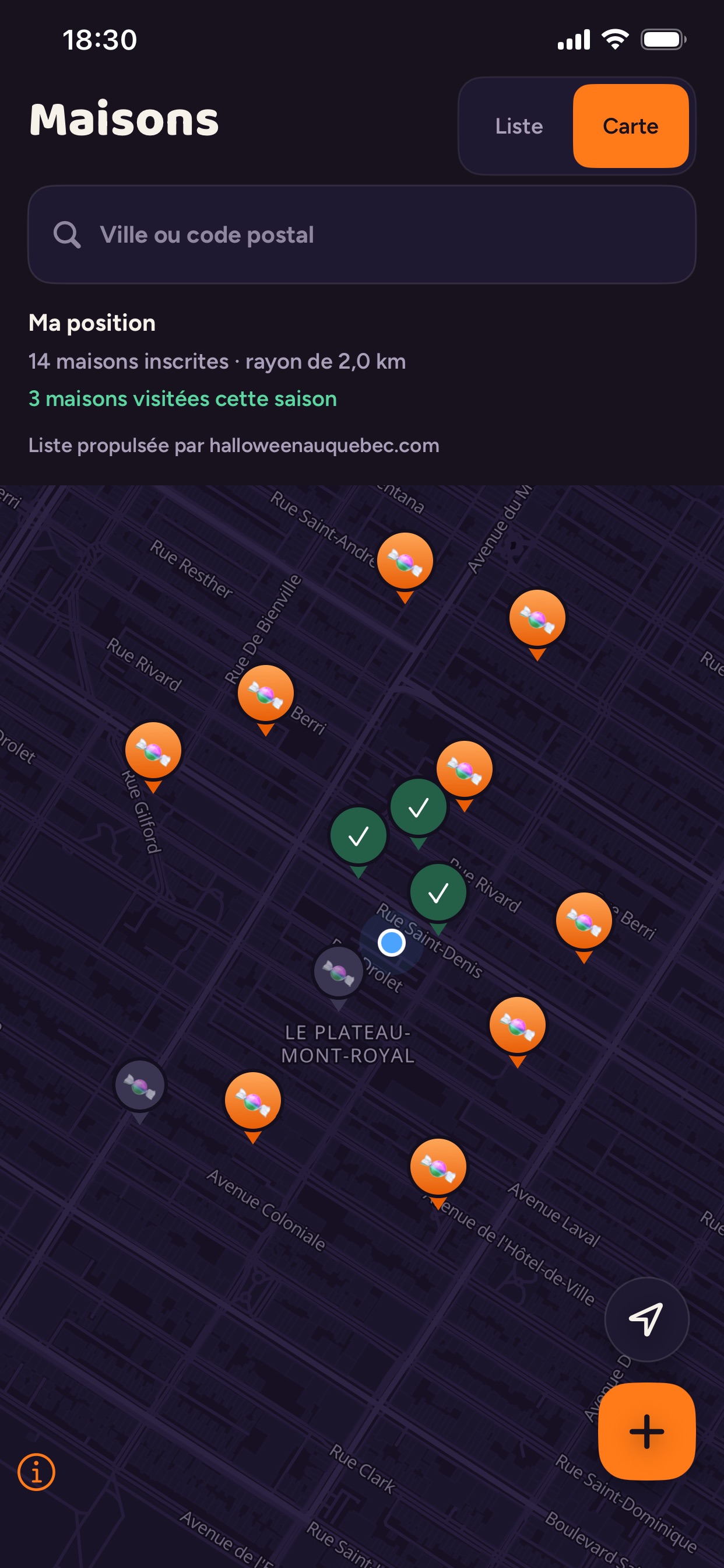 Screenshot 3 of Carte Halloween